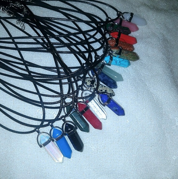 White Quartz Chakra healing necklace - Picture 6 of 6